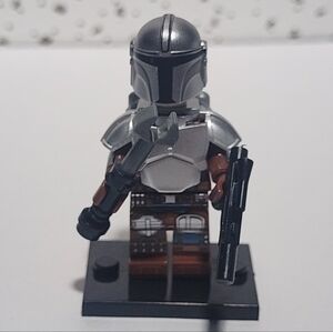 custom lego Star Wars Din Djarin Starfighter Trooper